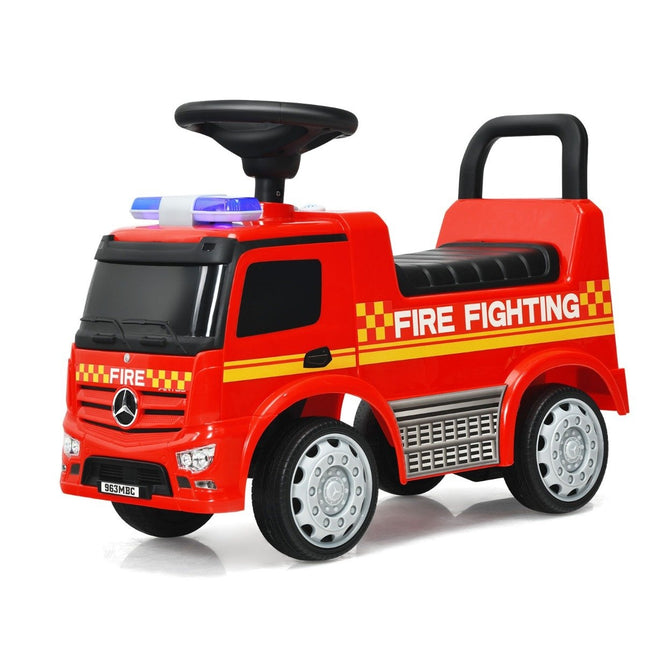 Mașină de împingere pentru copii cu licență Mercedes Benz 62 x 29 x 43 cm roșu