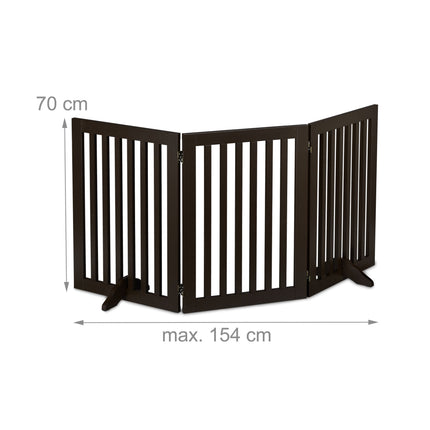 Poarta copii din lemn 70 cm