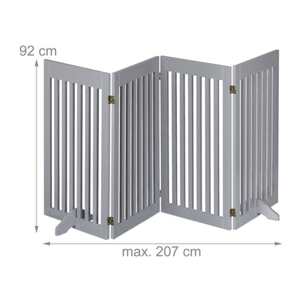 Poarta copii din lemn 92 cm