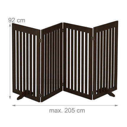 Poarta copii din lemn 92 cm