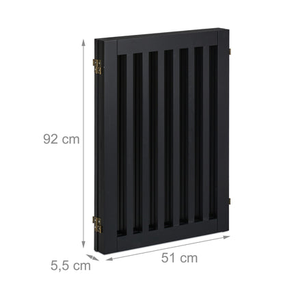 Poarta copii din lemn 92 cm