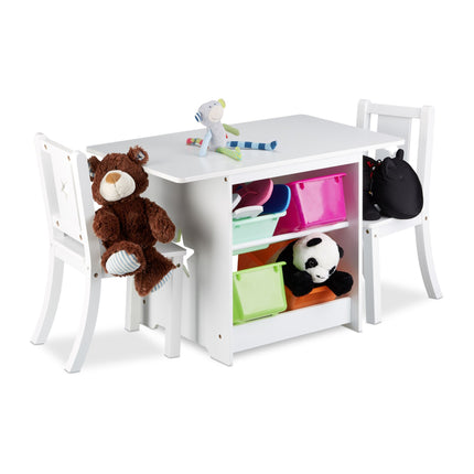 Children's seating furniture ALBUS with storage