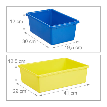 Raft pentru copii alb cu sertare de depozitare