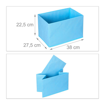 Raft pentru copii cu 4 sertare din material textil