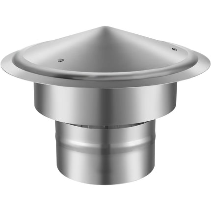 Chimney Cap 6 In, 304 Stainless Steel Round Rain Guard