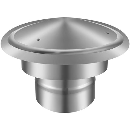 Chimney Cap 6 In, 304 Stainless Steel Round Rain Guard