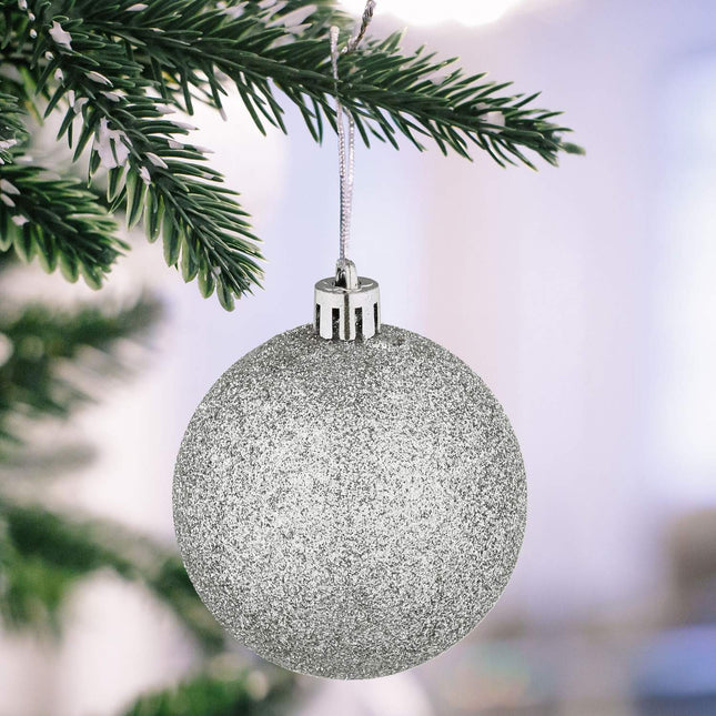 Set Ornamente pentru Bradul de Crăciun - 72 de Piese, Globuri și Decorațiuni