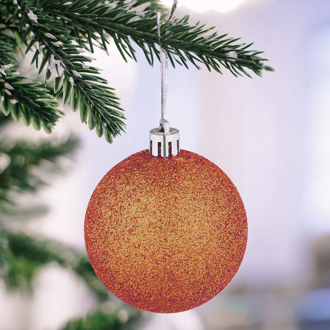 Set de ornamente pentru brad, 72 piese