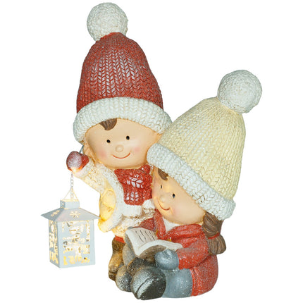 Santa figure with LED light, 45 cm indoor/outdoor