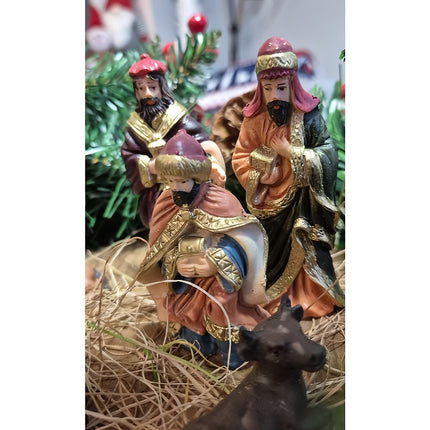 Christmas figurines for the nativity scene - set of 10 Ruhhy