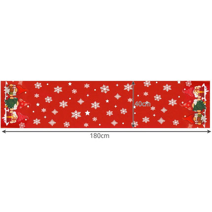 Christmas table runner 180x40cm Ruhhy 22482