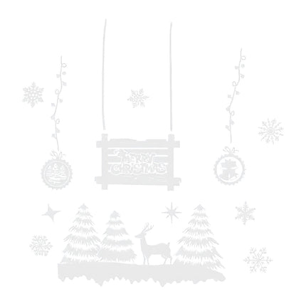 Christmas window stickers Ruhhy 22253