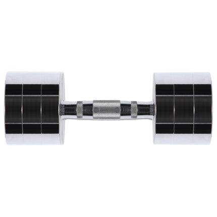 Set gantere cromate, 2 piese, 10 kg total