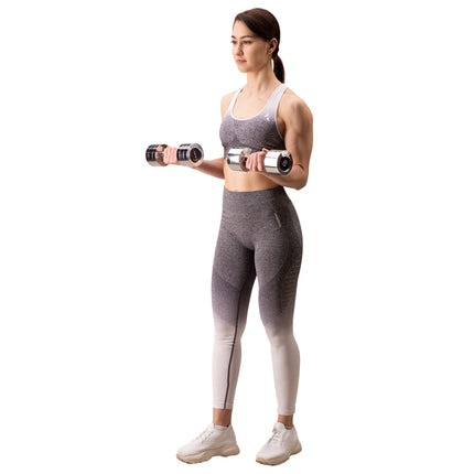 Set gantere cromate, 2 piese, 10 kg total