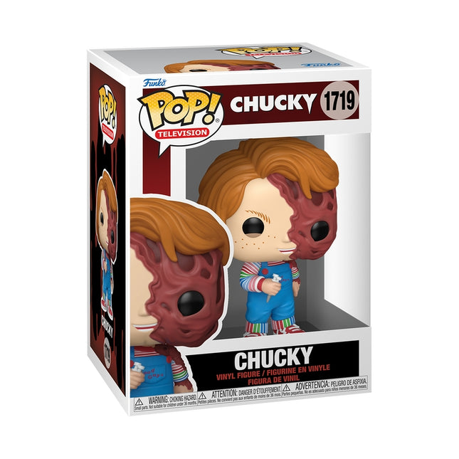 Chucky Funko Pop! Figurină de vinil - Varianta cu fața topită