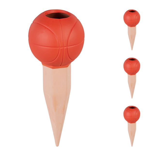 Set de 4 mingi de baschet din lut