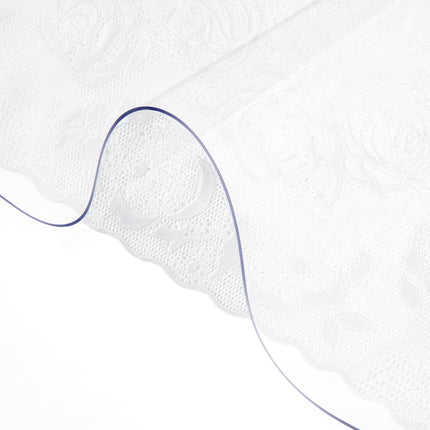 Clear PVC Table Protector 42 x 78 in, 1.5 mm Thick