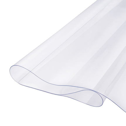 Clear PVC Table Protector 48x48 in, 1.5 mm Thick