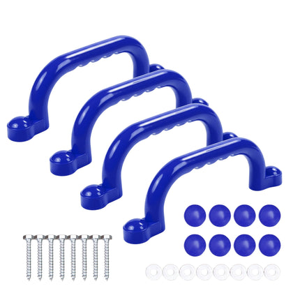 Set de mânere pentru cadru de cățărat – Plastic, rezistent la intemperii, șuruburi