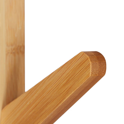 Clothes hanger in bamboo