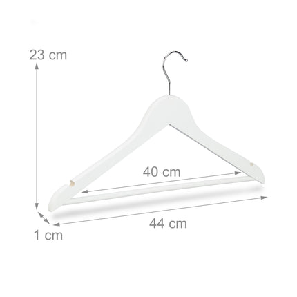 Umerașe cu bară pentru pantaloni, set de 20