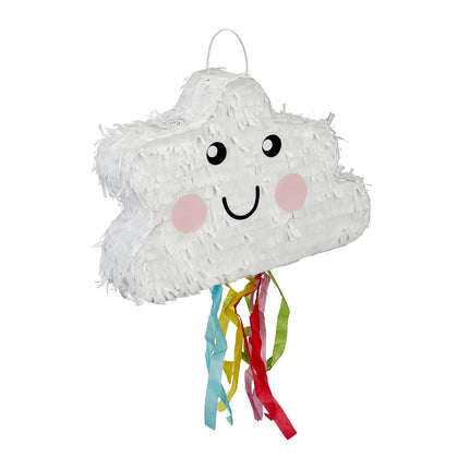 Pinata în nor pentru petreceri pentru copii - umplută și distractivă