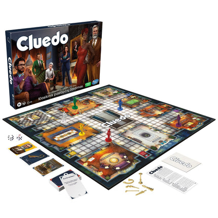 Cluedo - jocul clasic de mister (în limba lituaniană)