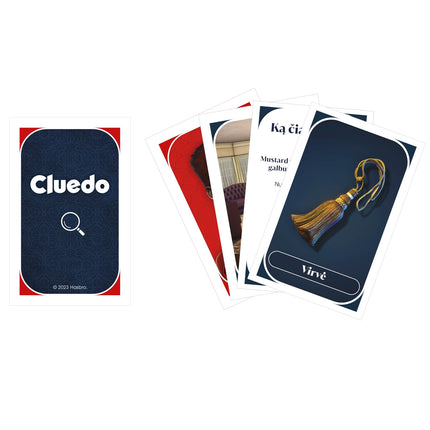 Cluedo - jocul clasic de mister (în limba lituaniană)