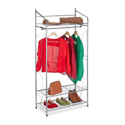 Coat Rack With 3 Shelves
