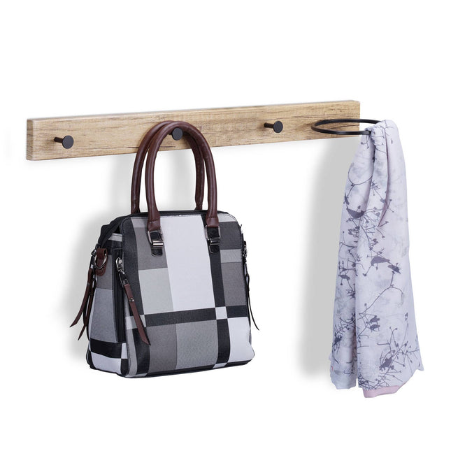 Coat Rack with Scarf Ring