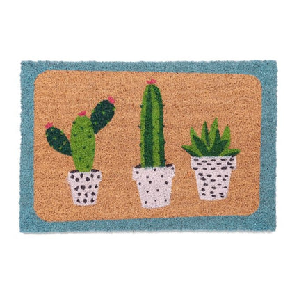 Nucă de cocos Doormat Cactus