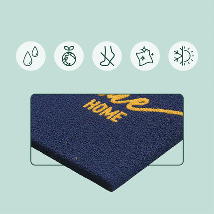 Covoraș de bun venit din fibră de cocos – antiderapant, pentru utilizare în interior/exterior