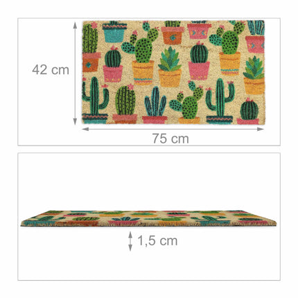 Covoraș de cocos cactus