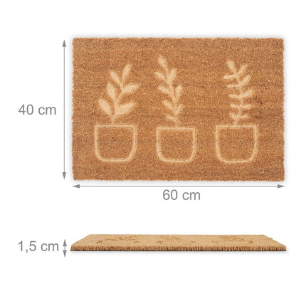 Plante de covoraș de cocos