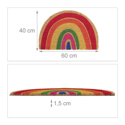 Cocos nucă de cocos curcubeu