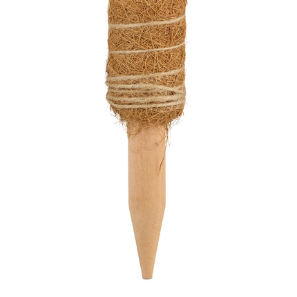 Bețișoare de cocos 4-pachet 40 cm cu sârmă florală