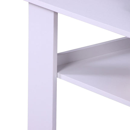 Masă de cafea cu raft inferior - Design modern, curățare ușoară
