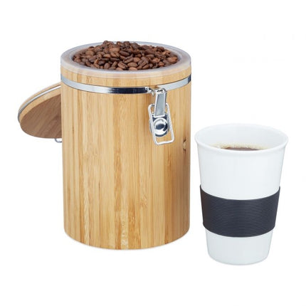 Cutie de cafea din bambus