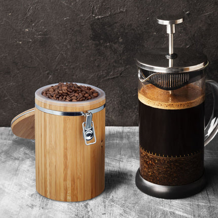 Cutie de cafea din bambus