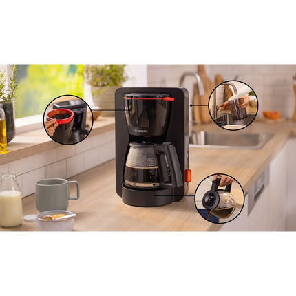 Coffee maker My moment black TKA3M133 1200Watt