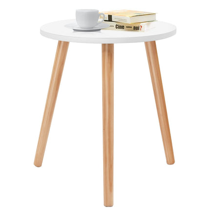 Masuta de cafea, masuta laterala, masa de sufragerie, masa de bucatarie, noptiera, lemn, alb