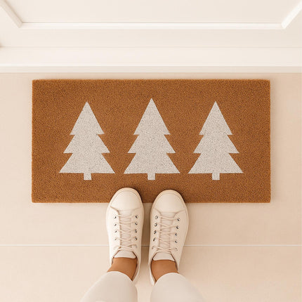 Covoraș din nucă de cocos - Design de pin, utilizare în interior/exterior