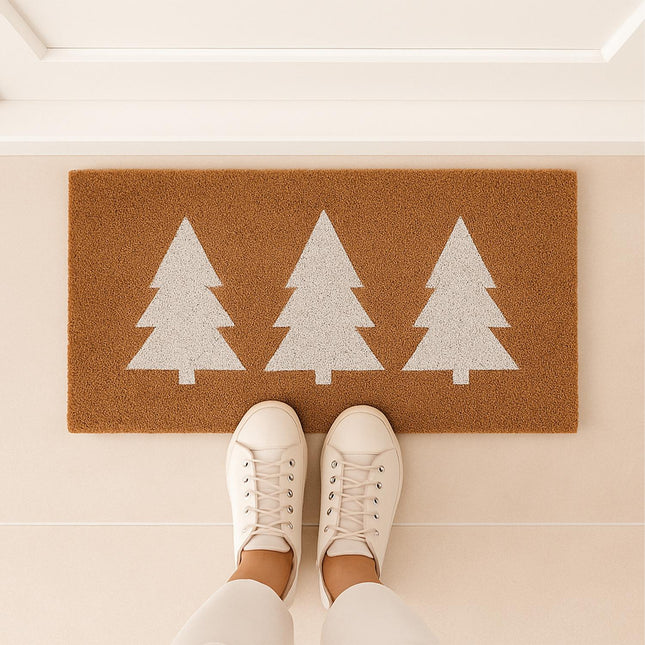 Covoraș din nucă de cocos - Design de pin, utilizare în interior/exterior