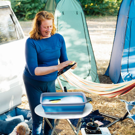 Coș pliabil pentru camping 7 L