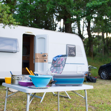 Coș pliabil pentru camping 7 L
