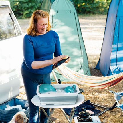 Coș pliabil pentru camping 7 L