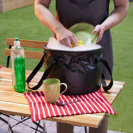 Găleată pliabilă pentru camping 15 litri