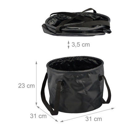 Găleată pliabilă pentru camping 15 litri