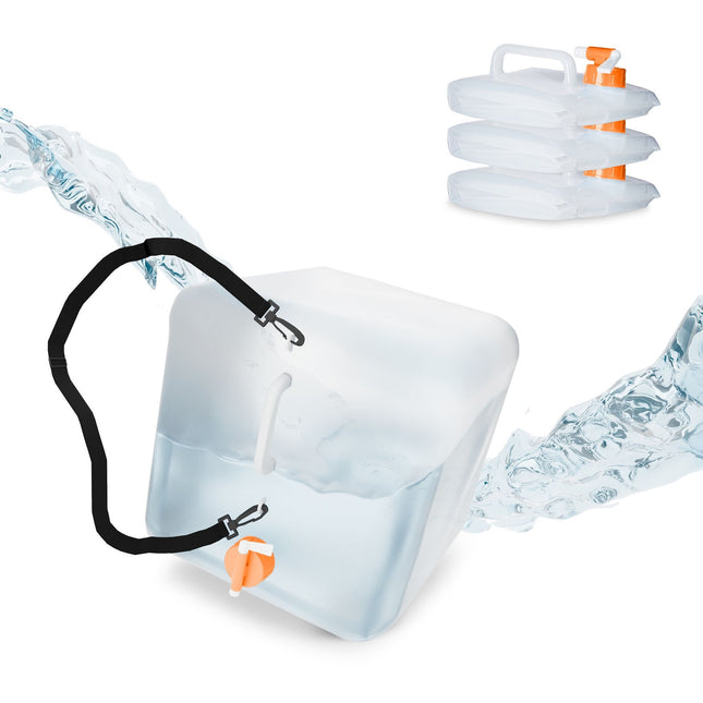 Bidon de apă pliabil Set de 4 20 l