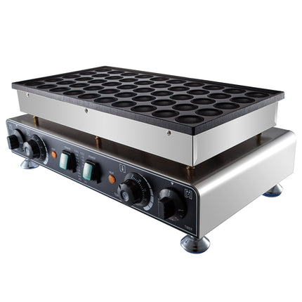Commercial Poffertjes Pancake Maker, 50-Hole, 1800W
